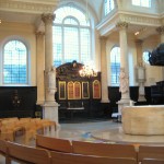 The east end, and altar, at St Stephen Walbrook