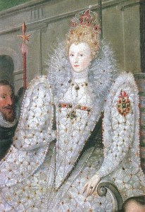 Elizabeth I in about 1600, by Robert Peake the Elder