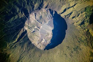 Mount Tambora Volcano in 2006