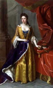 Queen Anne in 1705