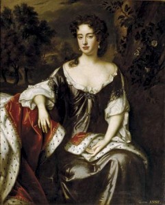 Queen Anne in 1700, aged 35