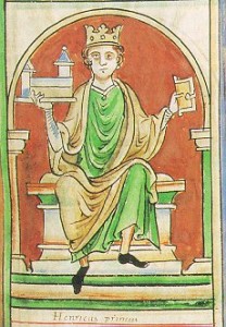 King Henry I, from one of Matthew Paris' early 13th century works