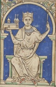 King Stephan of Blois, from Matthew Paris' early 13th century chronicle