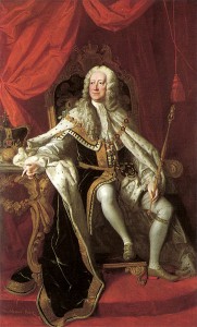 King George II, George III's grandfather and predecessor