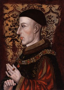 King Henry V, a 16th century painting