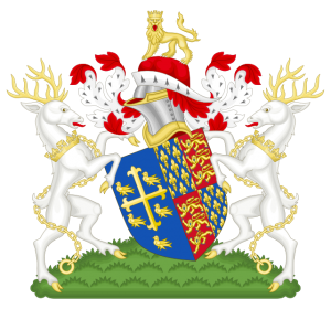 King Richard II's Coat-of-Arms, with two white harts