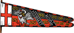 The Standard of Henry Stafford, Duke of Buckingham, featuring a white swan